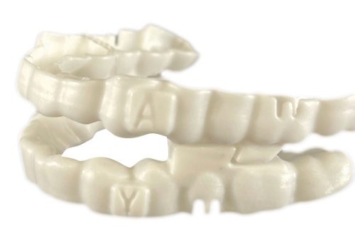 Off white oral appliance